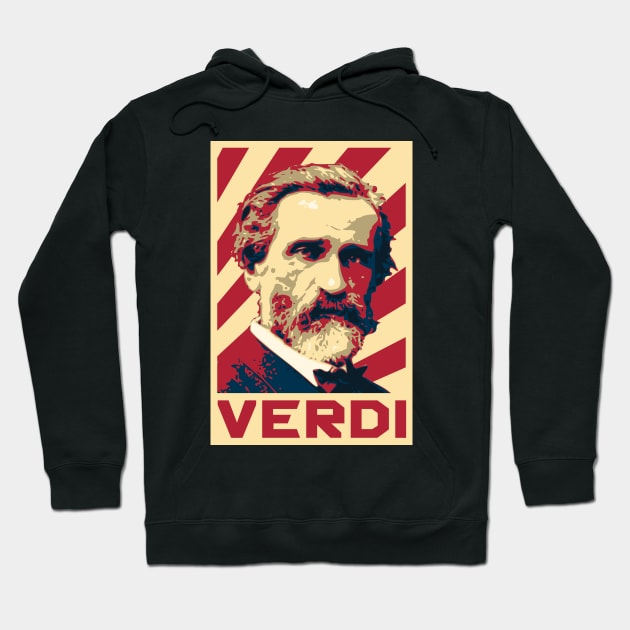 Giuseppe Verdi Propaganda Hoodie by Nerd_art